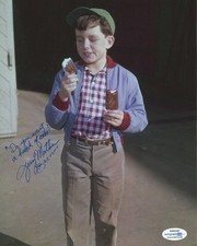 Jerry Mathers Leave It To Beaver Signed Rare Inscribed Photo ACOA