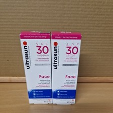 Image of Ultrasun FACE 30 Moisturising Anti-Ageing SPF 30 Sun Protection 2 x 50ml