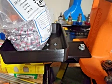 Bullet Tray with Bracket for LYMAN All American 8 Turret Reloading Press - Black