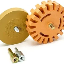 Car Decal Remover Wheel Set, for Removing Pinstripes, Stickers, Adhesive Vinyl D