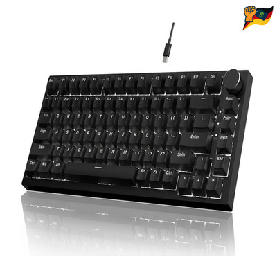 Mechanische Tastatur YINDIAO AK820 81 Tasten 75 ANSI