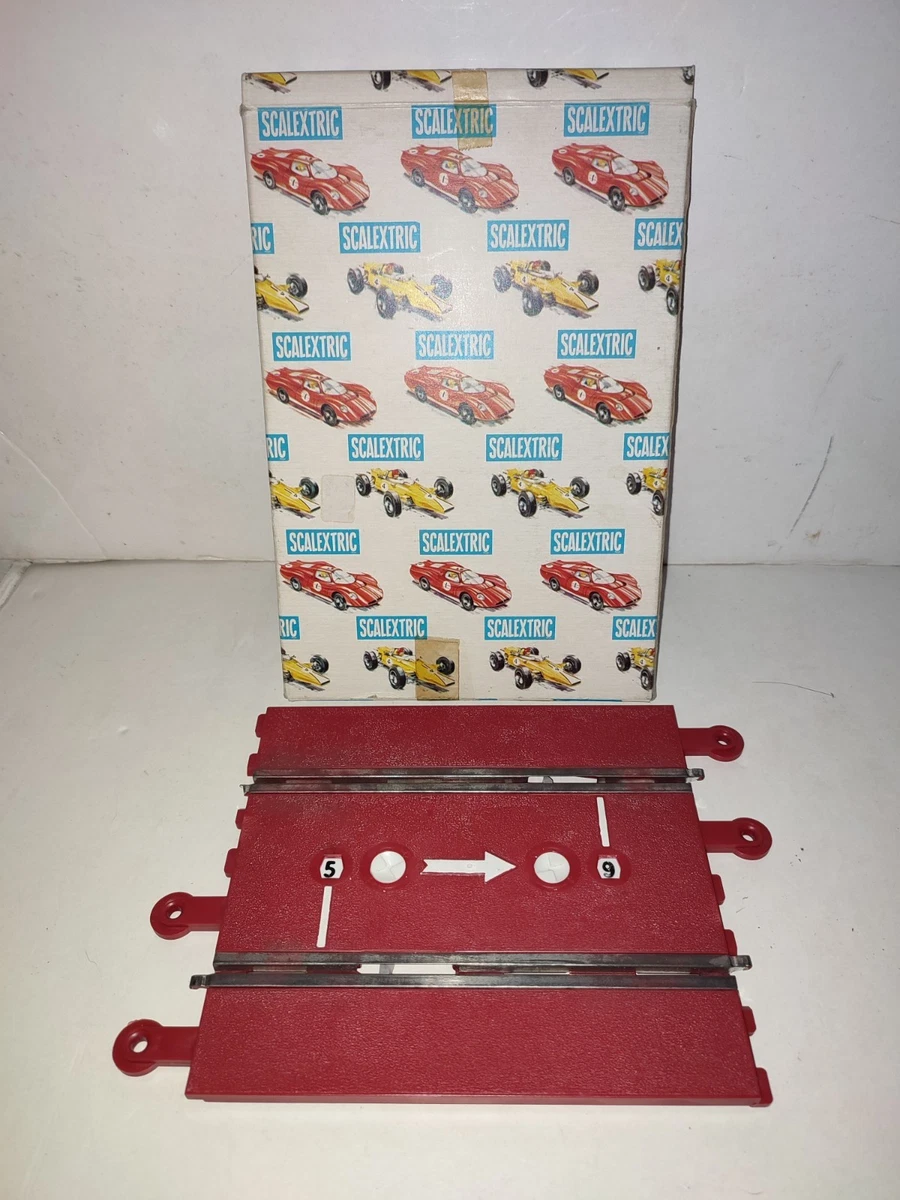 LOT X6 RAILS COURBE pour CIRCUIT ÉLECTRIQUE SCALEXTRIC MECCANO HORNBY
