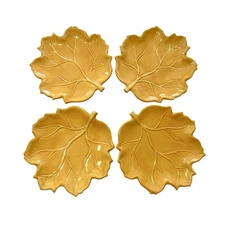 Beautiful Linens N Things Set of 4 Ceramic Serve Ware Thanksgiving Autumn