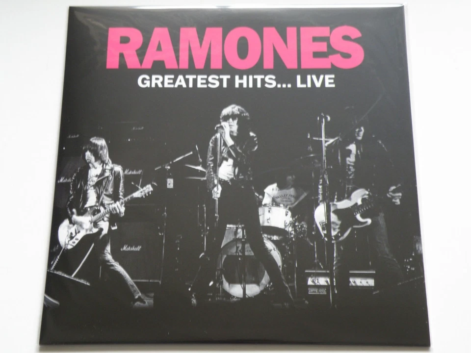 THE RAMONES *GREATEST HITS LIVE*77-82 UK 2025 PRESS 180g 12"LP SEALED MINT VINYL - Image 2 of 4