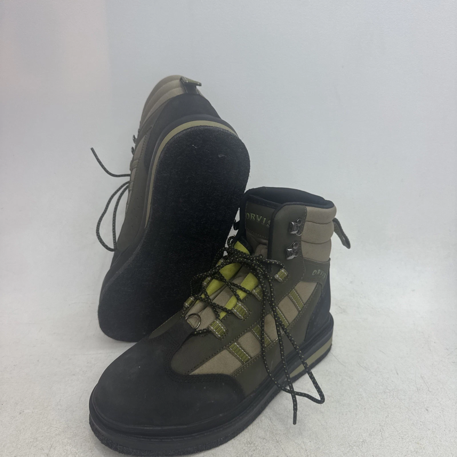 ORVIS ENCOUNTER Fly Fishing Felt Sole Wading Boots Men's size 9