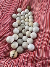 Vintage Antique Golf Ball Lot of 39 Balls MacGregor, And Many Others