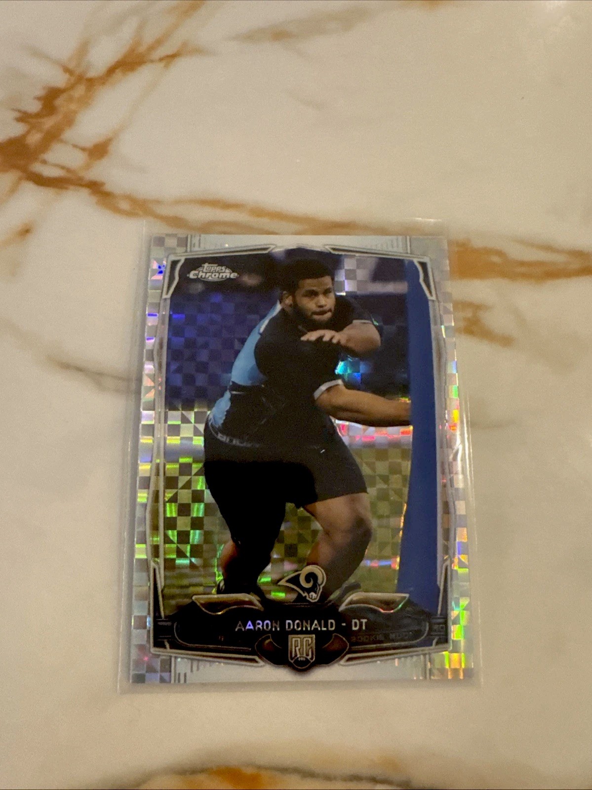 2014 Topps Chrome - Aaron Donald #175 X-Fractor (RC)