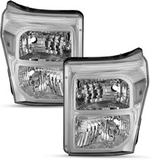 Headlight Assembly Set for 2011-2016 Ford F-250 F-350 F-450 F-550 Super Duty Ch