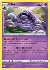 2019 Pokemon: SM - Team Up - Muk (#63/181, Rare, Near Mint)