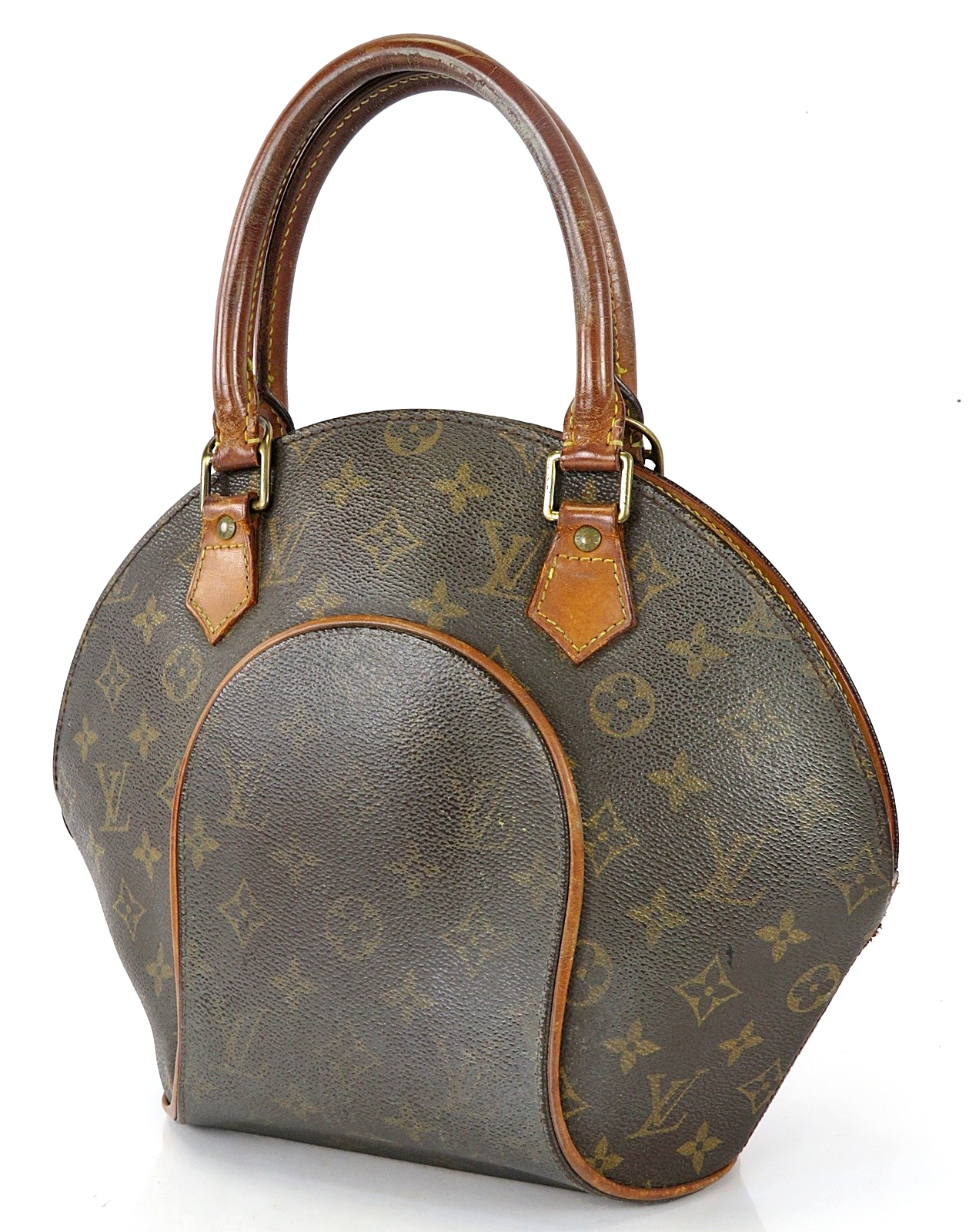 Authentic Louis Vuitton Ellipse PM Monogram Handbag Purse 61493