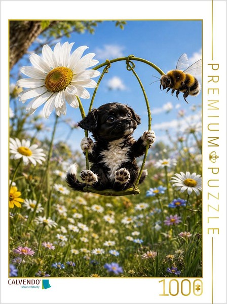 Calvendo Puzzle FrüHlingsschwung | 1000 Teile Lege-GrößE 64 × 48 Cm Foto-Puzzle-image