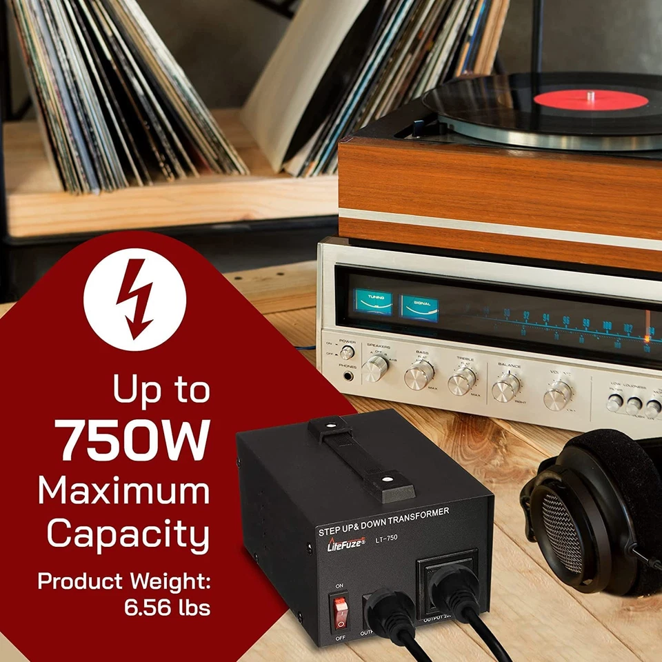 Universal Voltage Transformer Step Up Down Converter 110V 220V Heavy Duty - Image 4 of 4