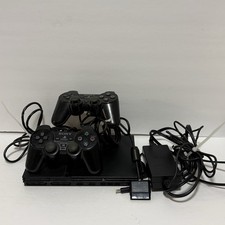 Sony Playstation 2 SCPH-70012 Slimline Console System w/ 2 Controller  Adapter