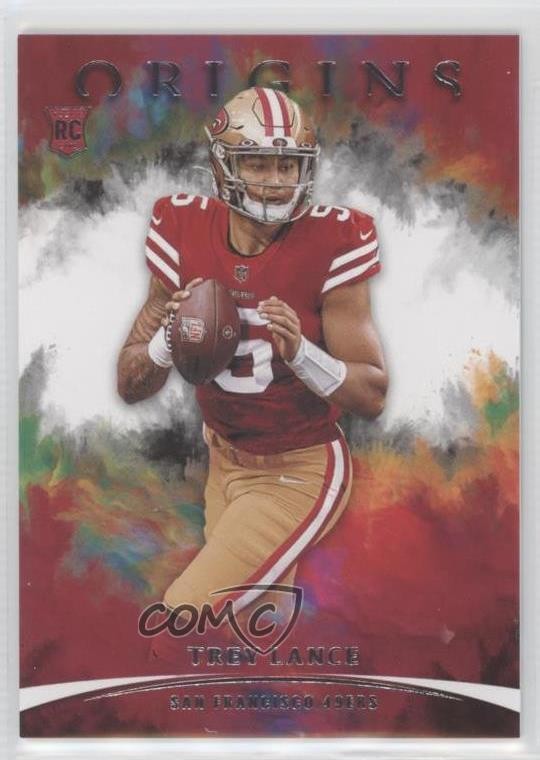 2021 Panini Origins Rookie Trey Lance #104 7de