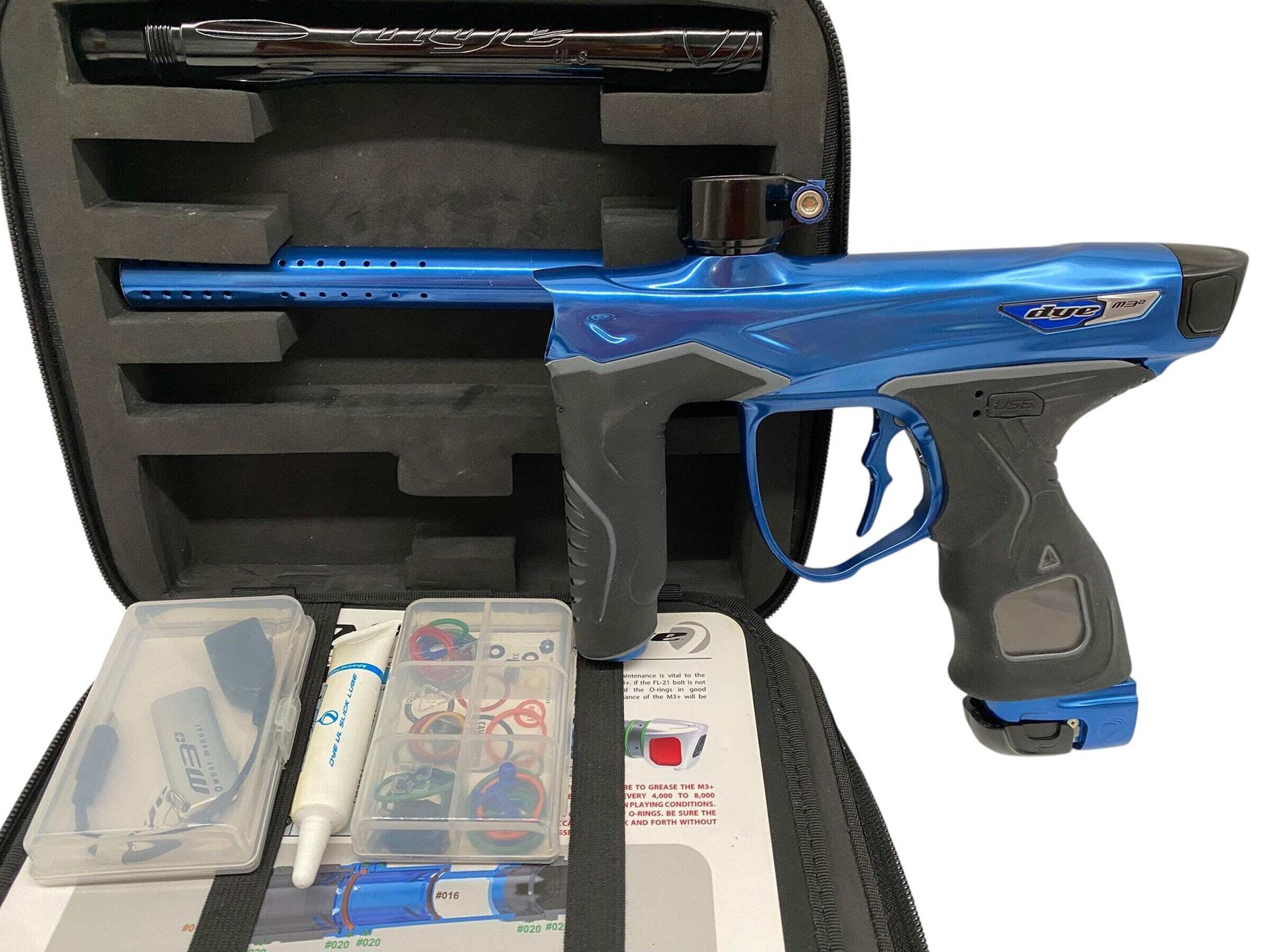 Dye M3 + Paintball Gun Blue/Black