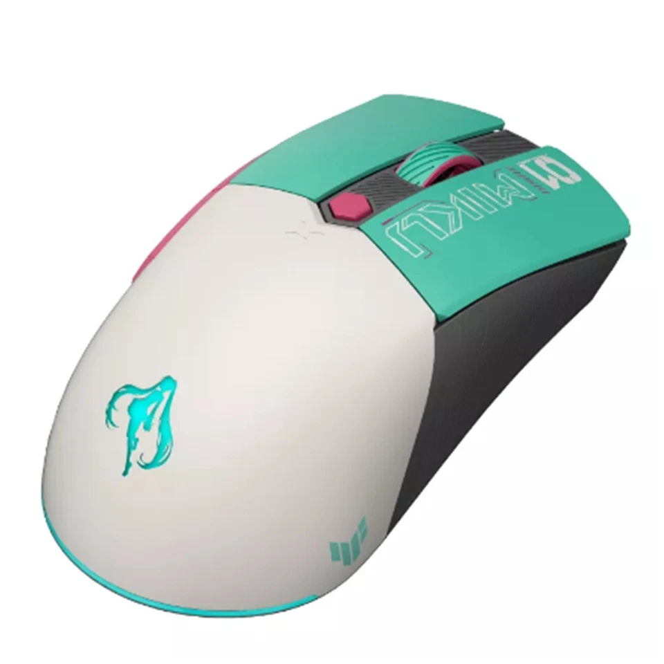 ASUS TX Gaming Mini Wireless/ Bluetooth/2.4GHZ Mouse Hatsune Miku 12000 DPI 65g - Image 2 of 4
