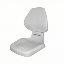 Folding Boat Seat with Backrest Padded Foldable Marine Seat with Pad