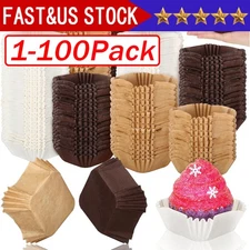 50 x Air Fryer Disposable Paper Tray Non-stick Parchment Oil-proof Liners 8" Lot