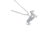 Cute Pet Dog Pendant Necklace for Women  Gold-Tone Puppy Charm Jewelry