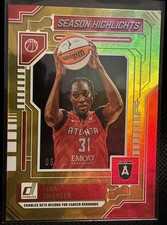 RARE!! 2025 Donruss WNBA Tina Charles Gold Season Highlights 6/10 Atlanta Dream 