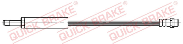 Bremsschlauch FüR Mercedes-Benz Sprinter 35-T Kasten 316 CDI 4X4 319-image