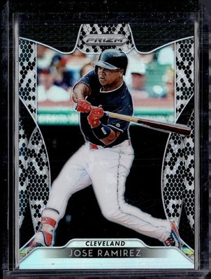 2019 Panini Prizm #21 Jose Ramirez Snake Skin Prizm /50 Guardians