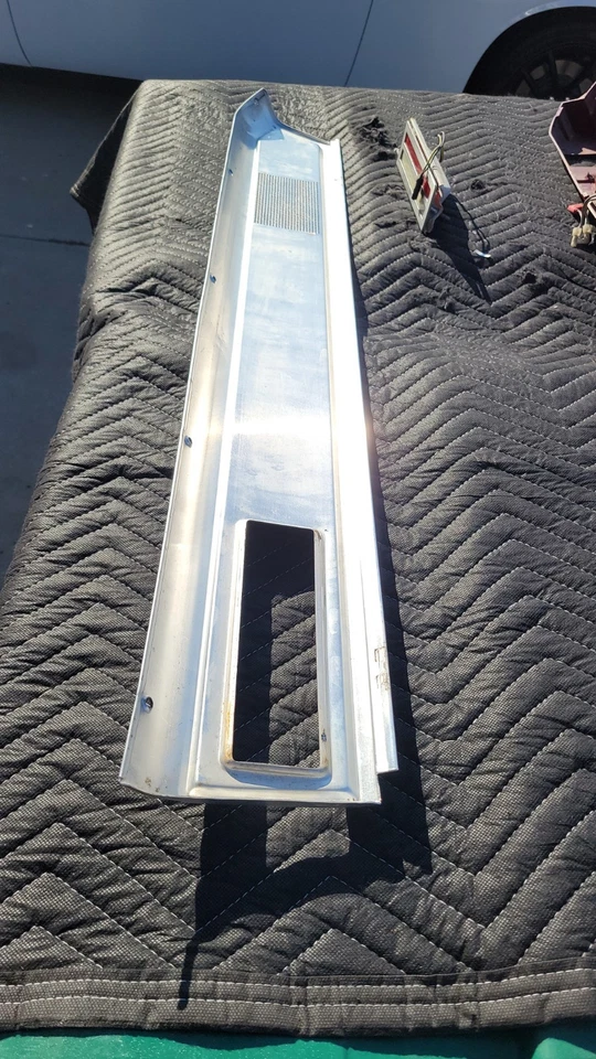 1971 Lincoln Continental Mark III Lower Door Panel Trim W/ Light Drivers Side LH - Image 2 of 4