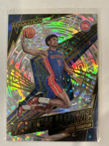 2023-24 Panini Revolution - Shockwave Ausar Thompson #21 Fractal (RC) Rookie - Picture 1 of 2