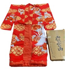 Vintage Handmade Japanese Silk Wedding Kimono Thick And Heavy