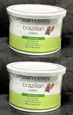 2 Clean  Easy Brazilian Bikini Hard Wax Hair Removal Wax 14 oz Sealed