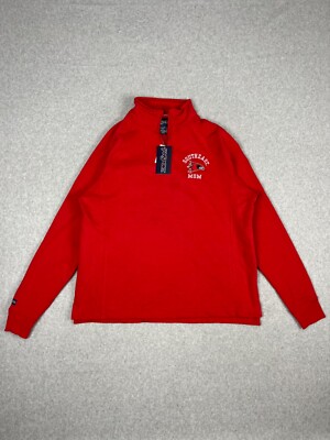 Southeast Missouri State Unv Redhawks Pullover Womens  2XL Red 1/4 Zip SEMO MOM