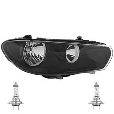 Faro Alogeno Destro Per VW SCIROCCO 137 Anno 09/08- H7/H7 Con Motore