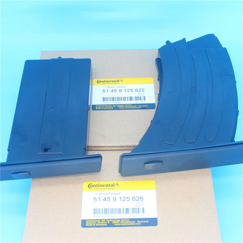 Par de portavasos delantero izquierdo derecho para BMW 525i 528i 530i 535i 545i 550i Foto 2 de 4