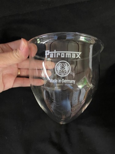 Petromax Vetro Di Ricambio Per Lanterna HK 500 / 150 – Cilindro Chiaro Opaco – Globe Vetro Per Lampade A Petrolio