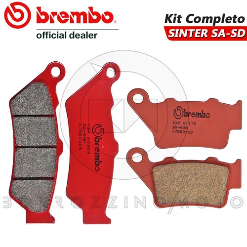 Beläge Bremse Brembo Vorne Sa + Hinten BMW F 650 1994 - 2001