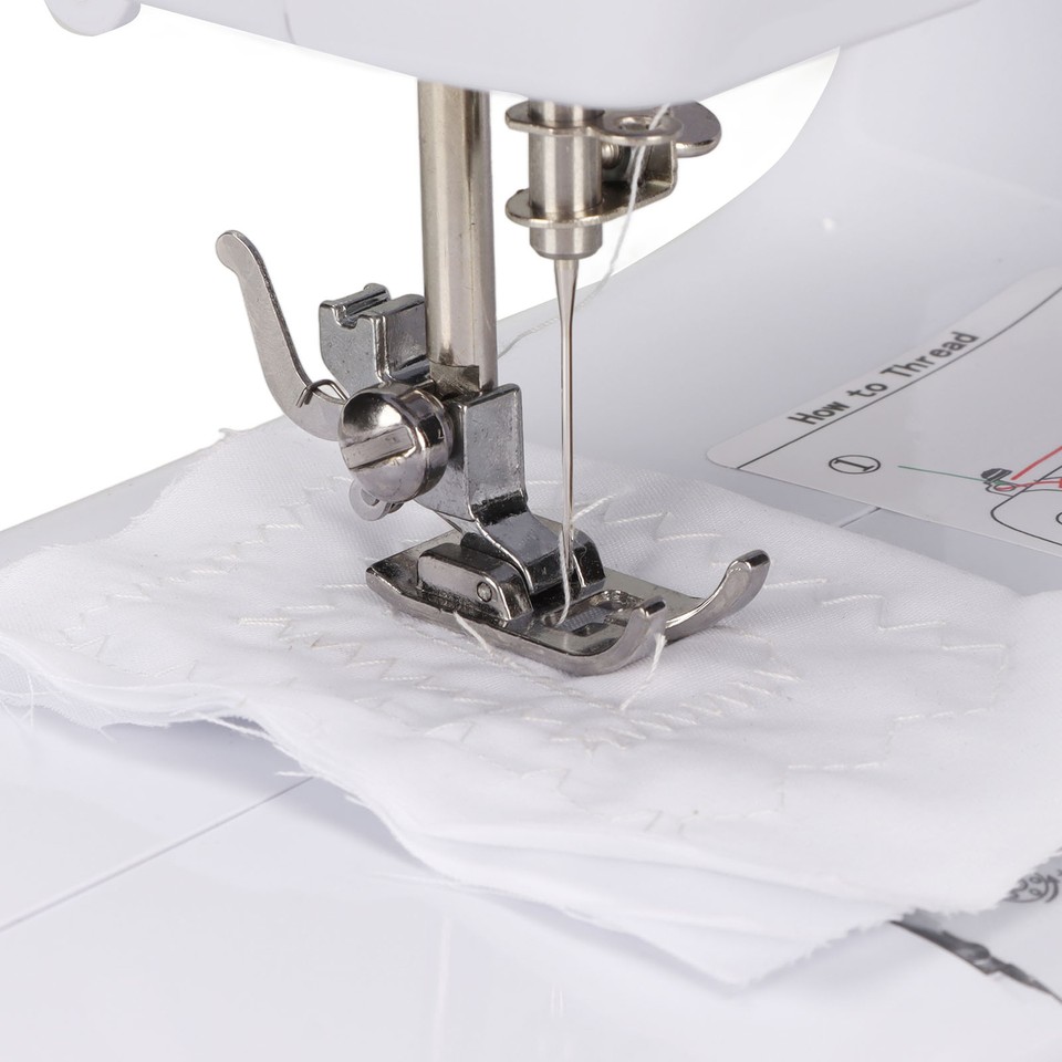 Mini Electric Sewing Machine 12 Stitches Desktop Sewing Machine For