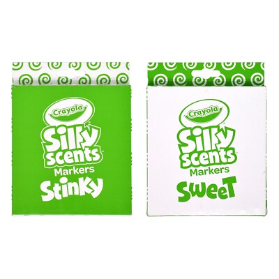 Crayola Silly Scents Markers Sweet and Stinky Markers