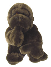 Aurora Stuffed Plush Flopsies Gordo Thumb Sucking Bean Filled Baby Gorilla 10"