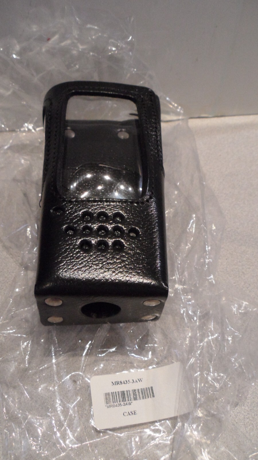 Leather Case with swivel belt loop for Motorola XPR 6500 / XPR 6550 MR8435-3AW