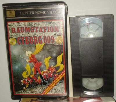 Raumstation Cyborg 009 VHS Mike Hunter Rarität