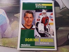 1991-92 Pinnacle Rookie Dominic Roussel #343 Rookie RC
