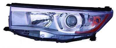 Headlight Assembly LH/Drive Fits Toyota Highlander