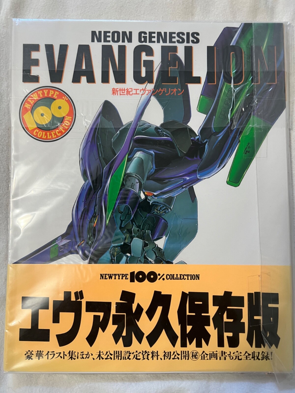 Neon Genesis Evangelion Newtype 100 Collection Animation Art Guide