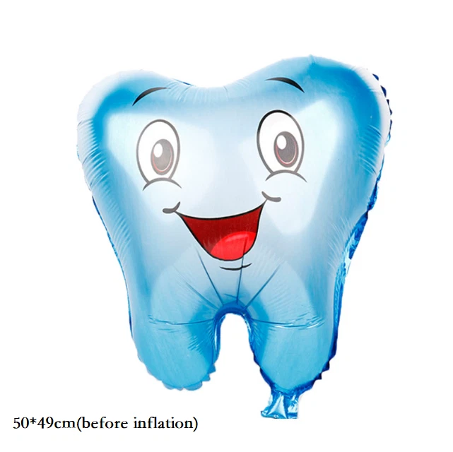 Hada de los Dientes Globo Primer Diente Atam Hatik Agra Hadig Fiesta Decoración Dibujos Animados Foto 4 de 4