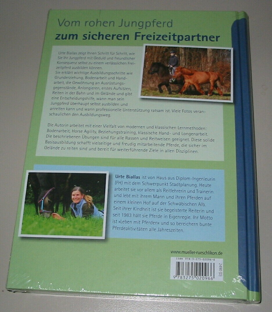 Thumbnail - Ratgeber Lehrbuch Jungpferde Selbst Ausbilden Schritt Für Schritt