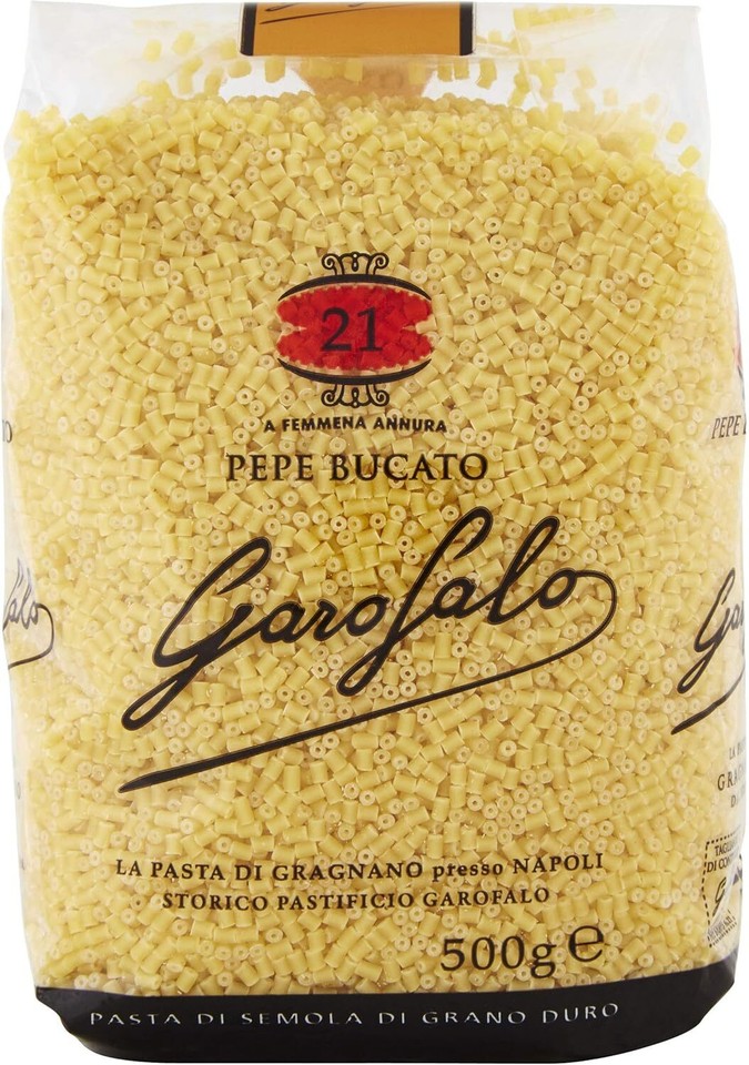 Garofalo Pepe Bucato Italian Soup Pasta Vegan and Small Pasta Shape