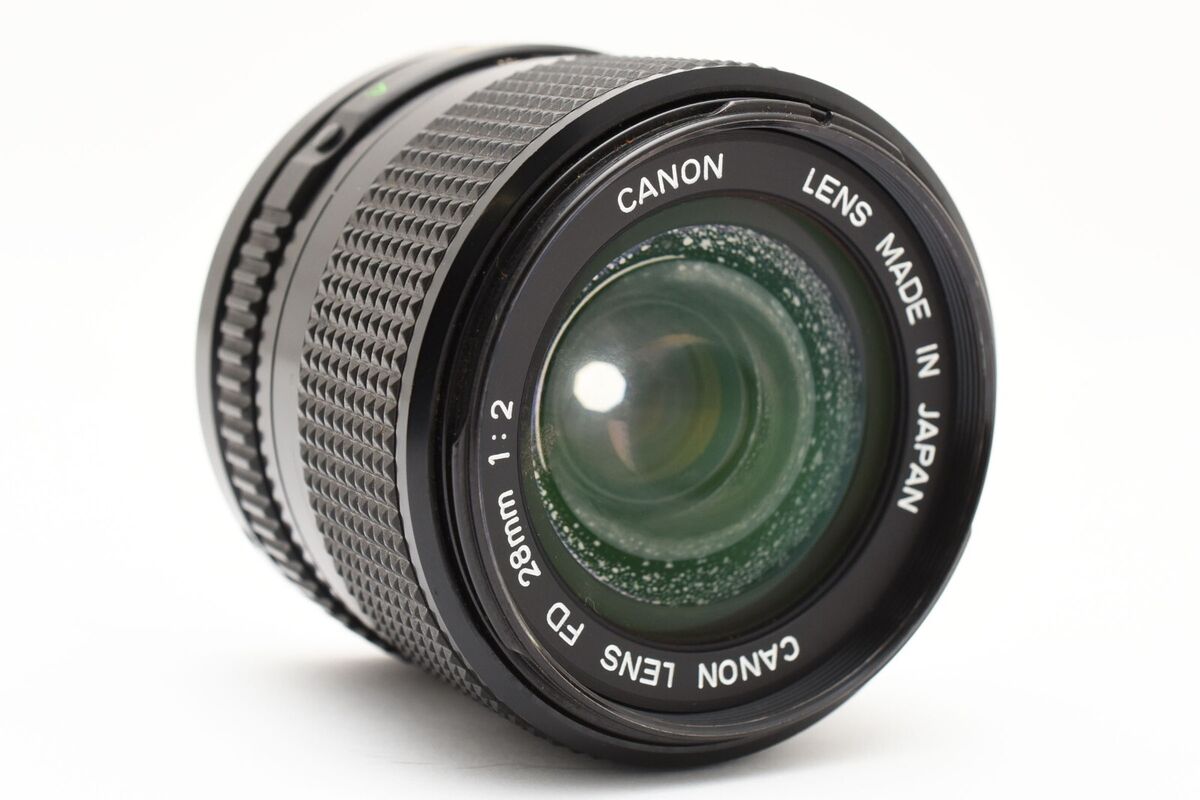 キャノン New FD 28mm F/2 MF Wide Angle 5765 Canon New FD 28mm F/2 MF Wide Angle Prime Lens 5765 | eBay