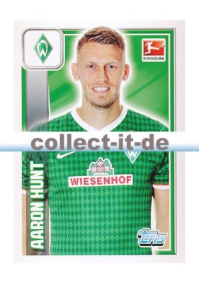 Topps Bundesliga 13/14 Einzelsticker 60 Aaron Hunt