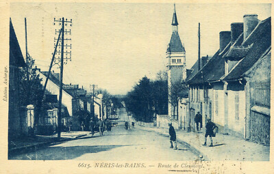 NERIS LES BATHS Route de Clermont PLUS eine Karte Galerie des Dames ANGEBOT 