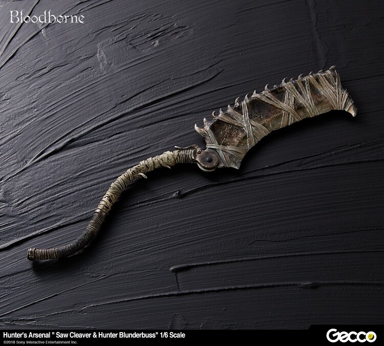 GECCO BLOODBORNE THE OLD HUNTER 1/6 Statue Resin Model Saw Cleaver